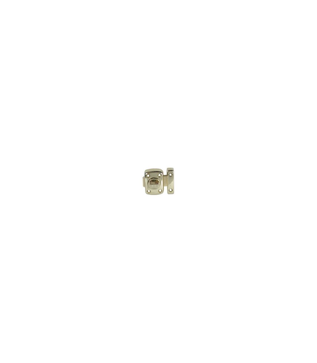 Targette zamac laitonné 40mm Strauss