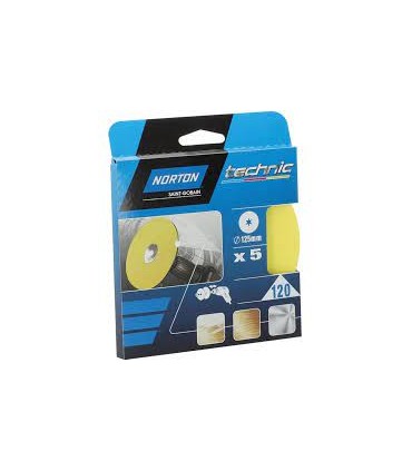 Disque 125mm grain 80 x5 Norton