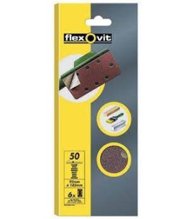 Patin auto agrippant 93x185mm grain 80 x6