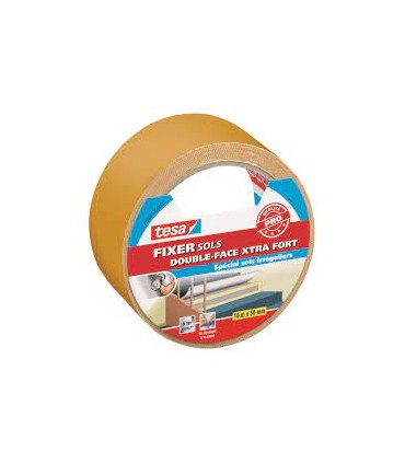 Adhésif double face fixer sols xtra fort 10m x 50mm Tesa