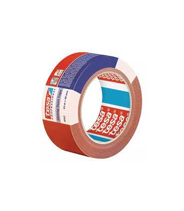 Adhésif toile orange pro 25m x 48mm Tesa