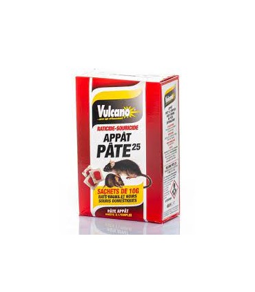 Vulcano pâte 25 souris 150g