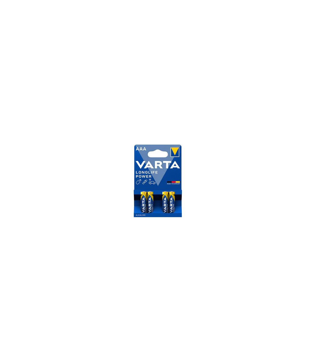 Pile alkaline LR03 AAA longlife power Varta x4