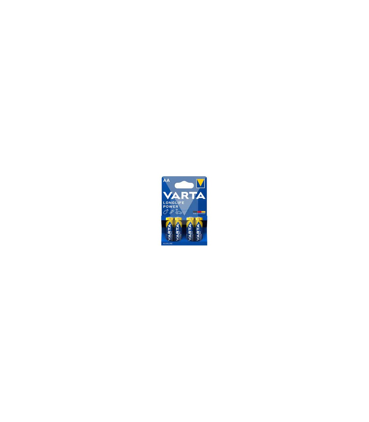 Pile alkaline LR6 AA longlife power Varta x4