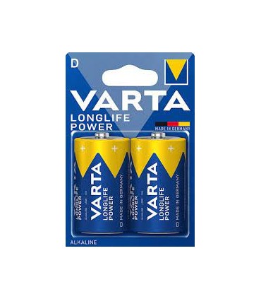Pile alkaline LR20 D longlife power 1,5V Varta x2