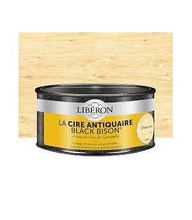 Cire Antiquaire - chêne clair - «Black Bison » pâte 0.5L