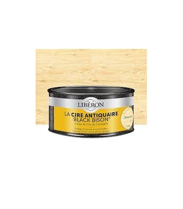 Cire Antiquaire - chêne clair - «Black Bison » pâte 0.5L