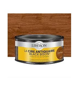Cire Antiquaire - chêne foncé - « Black Bison » pâte 0.5L