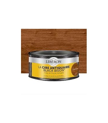 Cire Antiquaire - chêne foncé - « Black Bison » pâte 0.5L