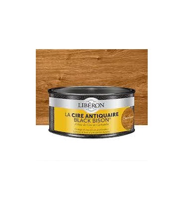 Cire Antiquaire - chêne moyen - « Black Bison » pâte 0.5L