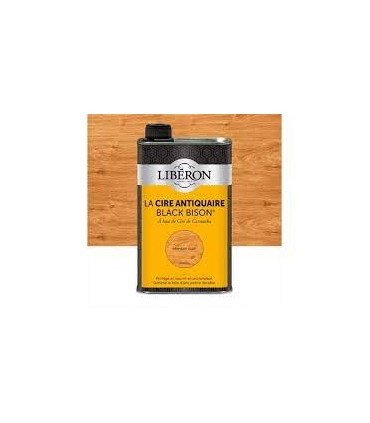 Cire Antiquaire liquide - chêne clair - « Black Bison » 500ml Cire Antiquaire liquide - chêne clair - « Black Bison » 500ml