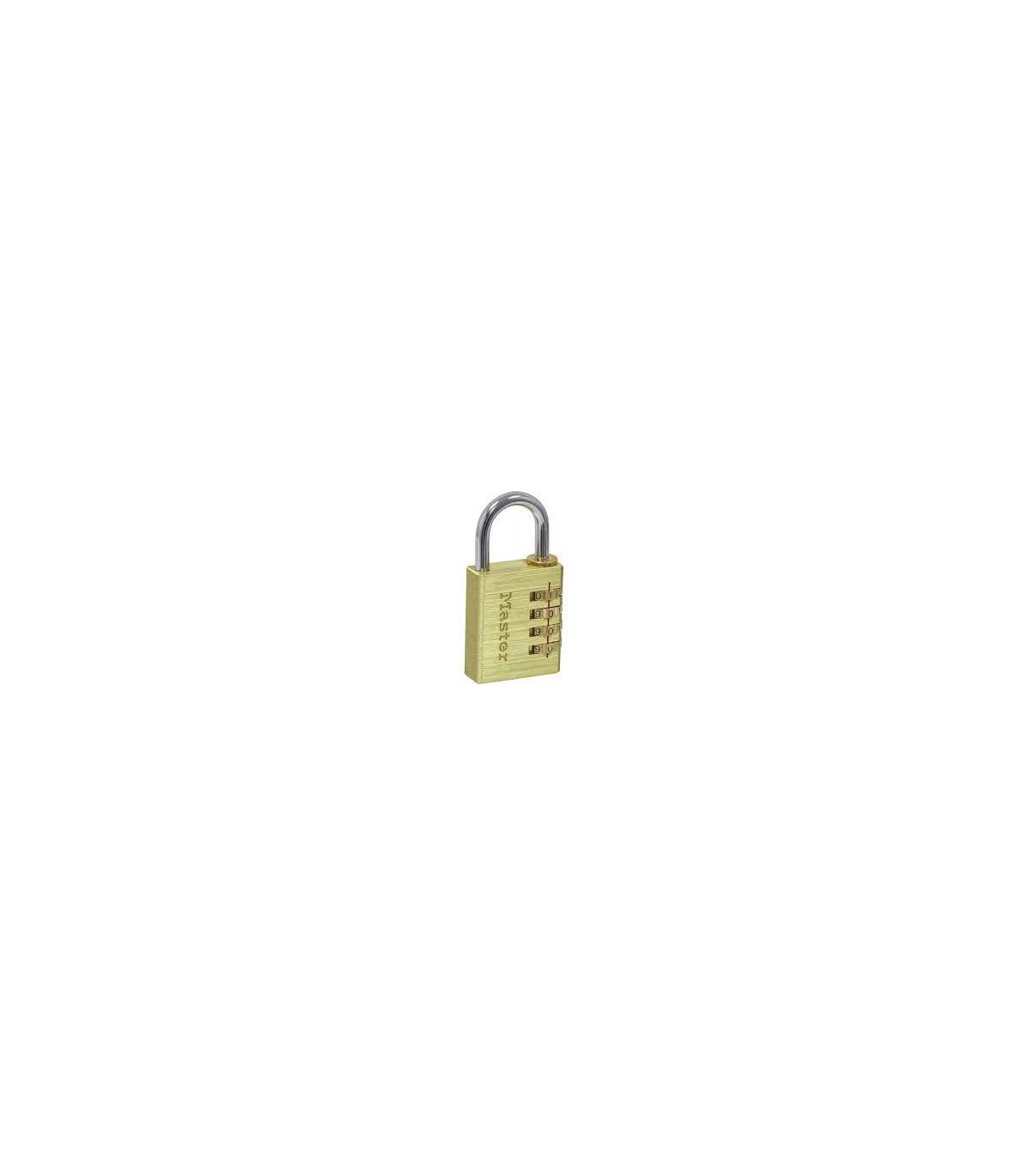 Cadenas 4 chiffres alu laiton 40mm Master Lock
