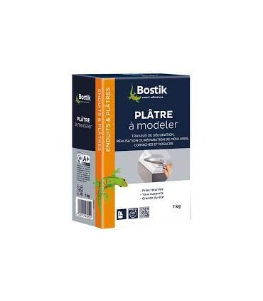 Plâtre à modeler poudre 1kg Bostik