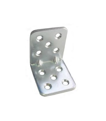 Équerre renforcée 48mm acier zingué x4