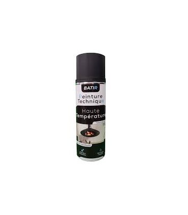 Peinture haute température noir 400ml