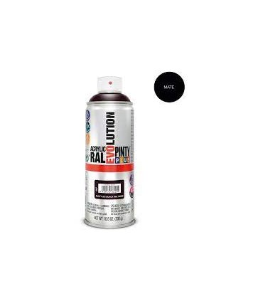 Peinture Pinty noir mat ral 9005 400ml