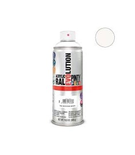 Peinture Pinty blanc mat ral 9010 400ml
