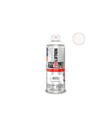 Peinture Pinty blanc brillant ral 9010 400ml
