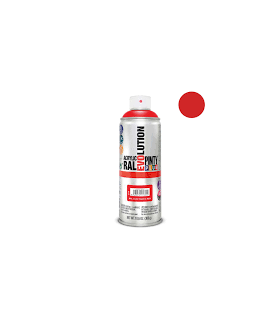 Peinture Pinty rouge brillant ral 3020 400ml