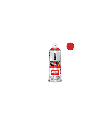 Peinture Pinty rouge brillant ral 3020 400ml