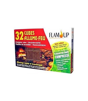 Allume feu bois/colza 32 cubes Allume feu bois/colza 32 cubes