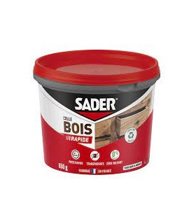 Sader colle bois rapide flacon 650g