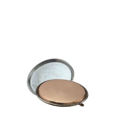 Plat plaque à socca en cuivre de 30cm à 70cm | Magasin Plats à socca Nice