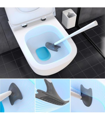 Brosse WC avec socle Stockolm blanche