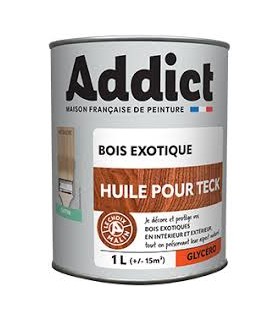 Huile pour teck incolore 1l
