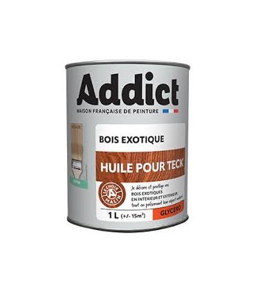 Huile pour teck incolore 1l