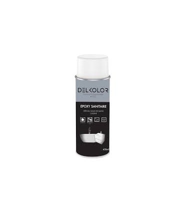 Peinture époxy sanitaire blanc 400ml Delkolor
