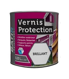 Vernis de protection incolore brillant 250ml