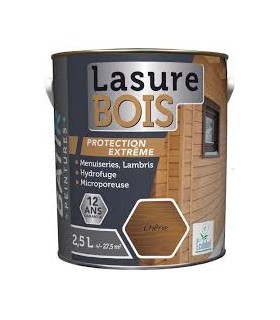 Lasure bois chêne 2.5L