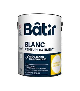 Impression fonds difficiles 5L blanc