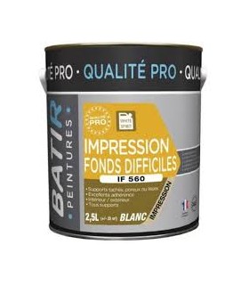 Impression fonds difficiles IF 560 10L