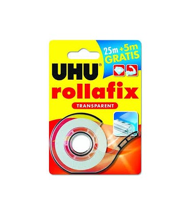 Dévidoir scotch crystal 33mx19mm UHU