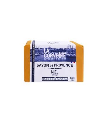 Savon de Marseille miel La Corvette 100g