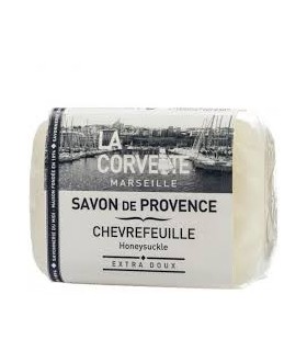Savon de Marseille chèvrefeuille La Corvette 100g