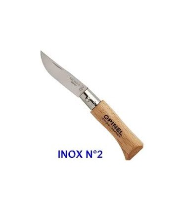 Opinel n°2 lame inox Opinel n°2 lame inox