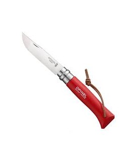 Opinel n°8 baroudeur rouge