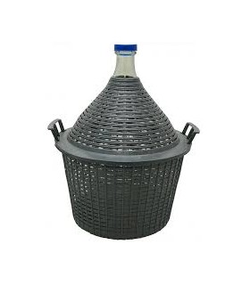 Bonbonne dame jeanne en verre petit col 10L