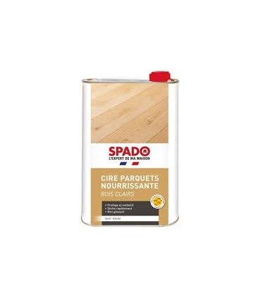 Cire parquet chêne clair 1L Spado