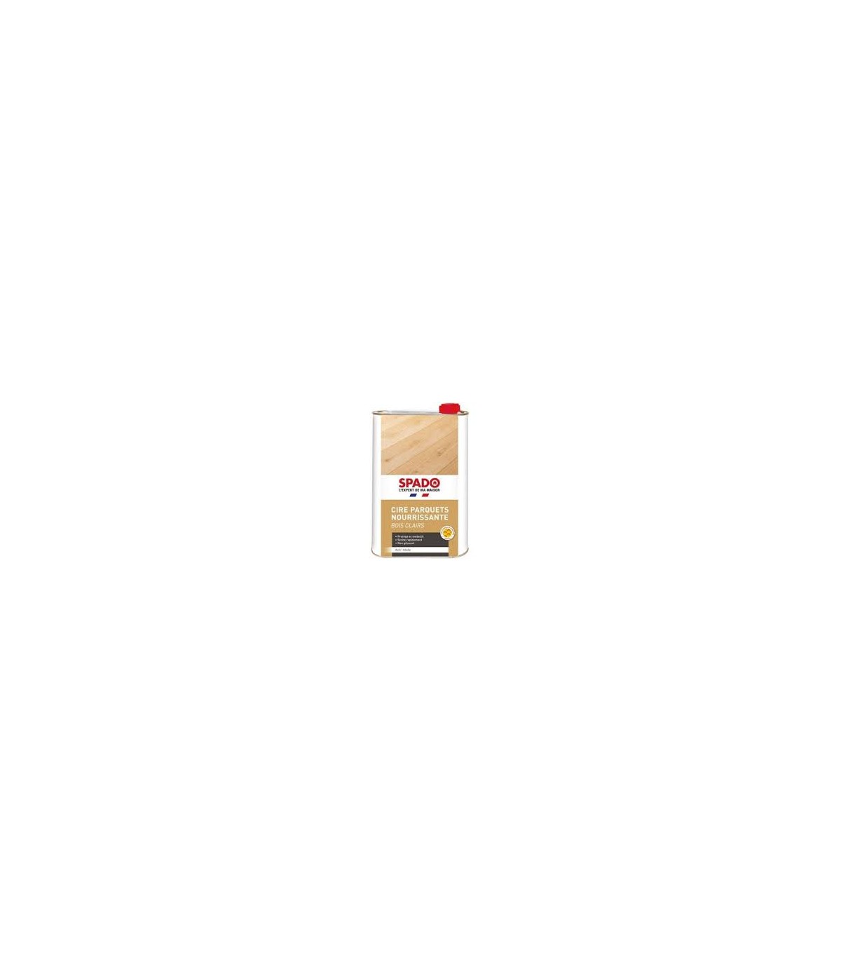 Cire parquet chêne clair 1L Spado
