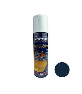 Bombe daim nubuck bleu marine Saphir 200ml