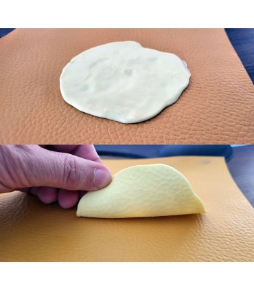 Pate à reproduction d'empreinte cuir du grain Sofolk à Nice