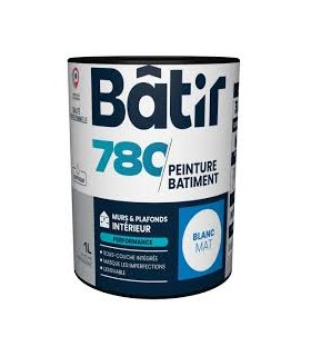 Peinture mat écolabel 1L blanc
