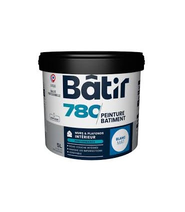 Peinture mat écolabel 5L blanc