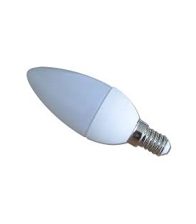 Ampoule led flamme e14 40w 470lm blanc chaud 2700k Dhome
