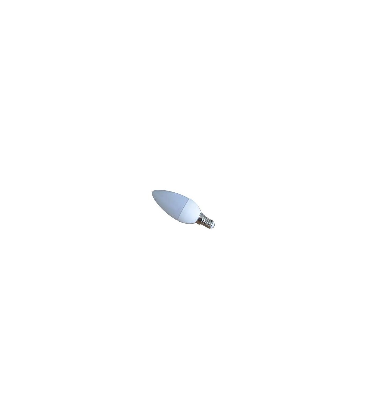 Ampoule led flamme e14 40w 470lm blanc chaud 2700k Dhome