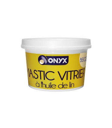 Mastic vitrier Onyx pot 500gr beige